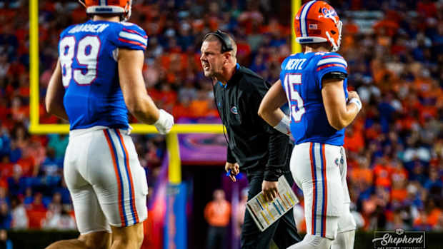 Gators head coach Billy Napier